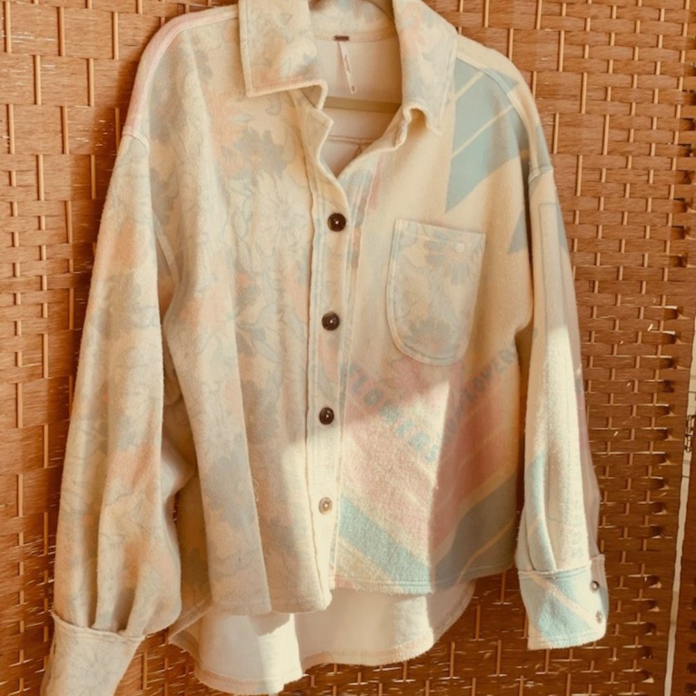 Free People Kiwi Super Soft Shacket